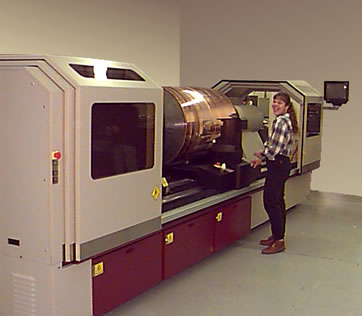 Extremely large format engraver